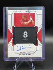 2025 National Treasures Dante Nori Patch Auto 1/5 Laundry Tag Phillies