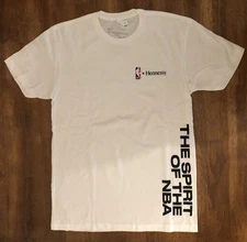 Hennessy NBA Tee Shirt Adult M White Short Sleeve The Spirit Of The NBA New