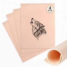 3mm Tattoo Practice Skins - 8×6in Double Sid...