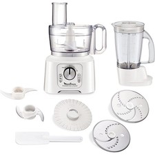 Moulinex Robot Multifonction 2.2l 800w Avec Blender Blanc FP544111