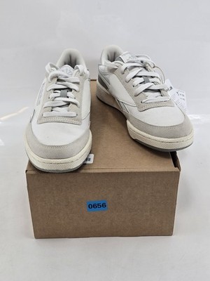 NEW Reebok Club C Revenge Unisex Athletic Tennis Sneakers Size 7 White/Blue/Gray