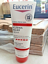 Eucerin Eczema Relief Body Cream 8Oz 24 Hour Hydration Fragrance Free Moistur...