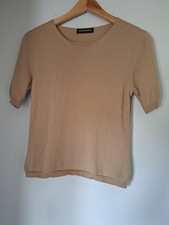 Bruno Manetti 100% Kaschmir  38 40 42 M L kurzarm wNeu  NP 380€