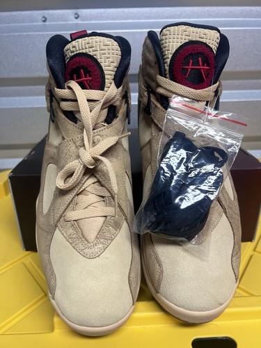 Nike Air Jordan 8 Retro SE RUi Hachimura DO2496-700 Hombres Talla 11 Caja Sin Tapa - Imagen 3 de 7