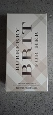 Ladies Burberry Brit For Her 100ml EDT Brand New Sealed