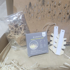 Advent Calendar 24 Houses Kraft Set - DIY Houses, Tags, LED - by The Danes