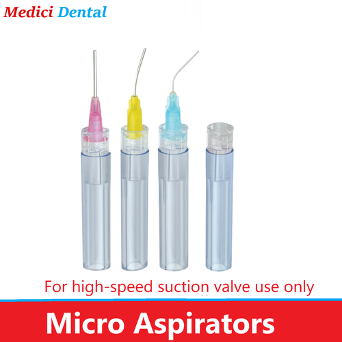 Dental Endo Micro Aspirators / Needle Tip HVE Aspirator For highspeed