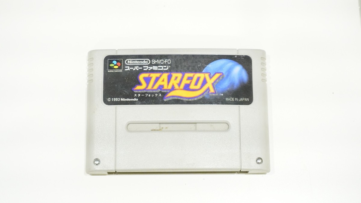 SFC SNES Starfox SHVC-FO Super Famicom Nintendo | eBay