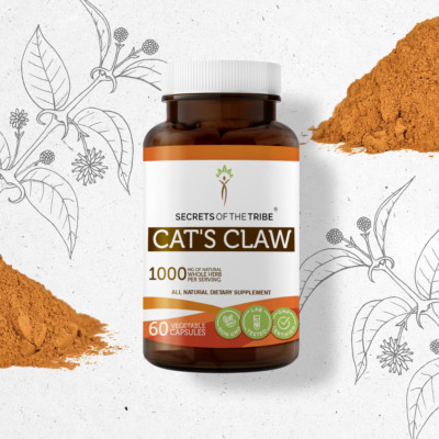 Secrets Of The Tribe Cat's Claw Capsules,500 mg