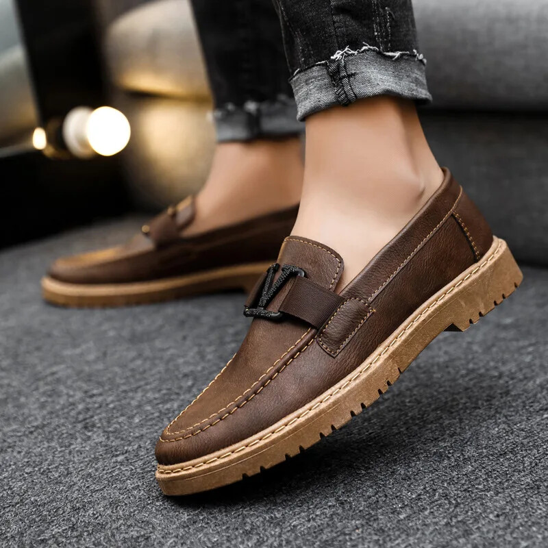 Loafers Shoes Men Summer Shoes Men's Flats Classic Men Shoes