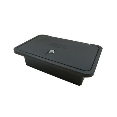 SCHWARZE AUSSEN VERSCHLIESSBARE DUSCHBOX (SFES2-01) RV Caravan Boot Wohnmobil Camper