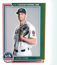 Adam Stone 2022 Stars & Stripes Card #32 USA Baseball Collegiate National Team