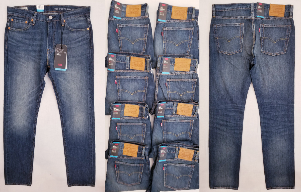 Levis 510 Skinny Fit Warp Stretch Performance Cool Mens Jeans Szs