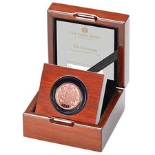 The Queen Elizabeth II Platinum Jubilee Sovereign 2022 Gold Proof Coin LE 10.5K 