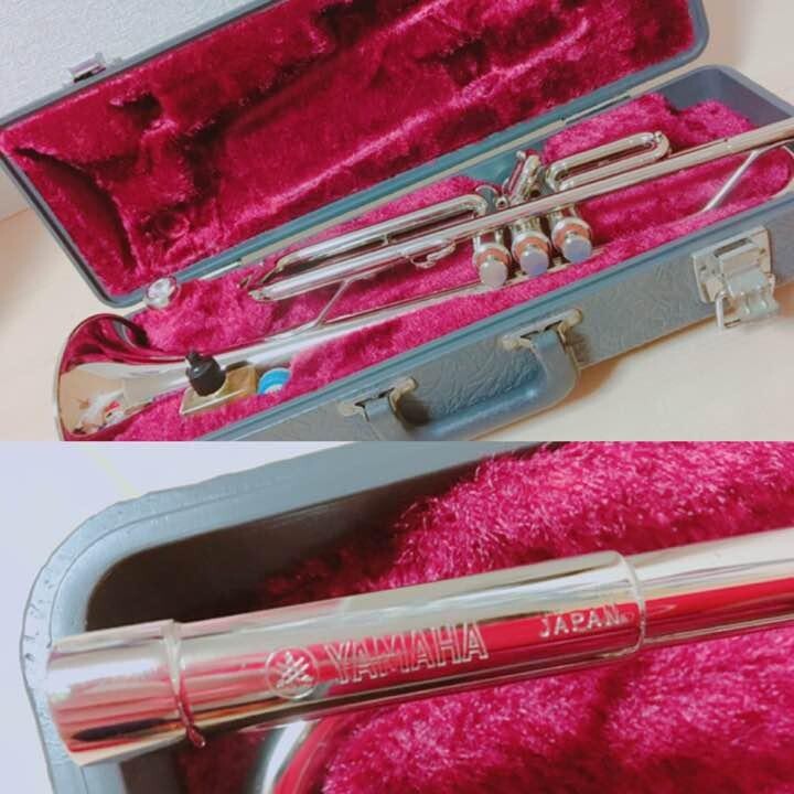 YAMAHA Trumpet YTR-136 With Case & Mouthpiece From Japan YAMAHA Trumpet YTR-136 With Case & Mouthpiece From Japan