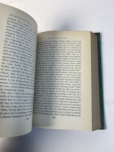 Voie des cygnes par Marcel Proust HC bibliothèque moderne 1928 - Photo 17/23