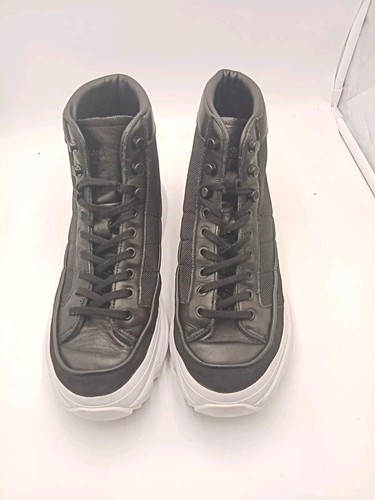 Adidas Originals Women's Black White Kiellor Xtra Leather High Top UK 9. VGC - Picture 7 of 12