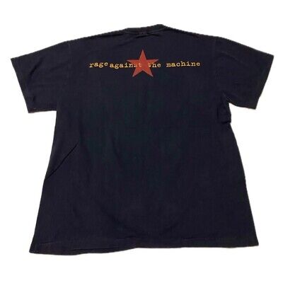 Vintage Rage Against the Machine RATM Size XL 90s Single Vintage Rage Against the Machine RATM Size XL 90s Single