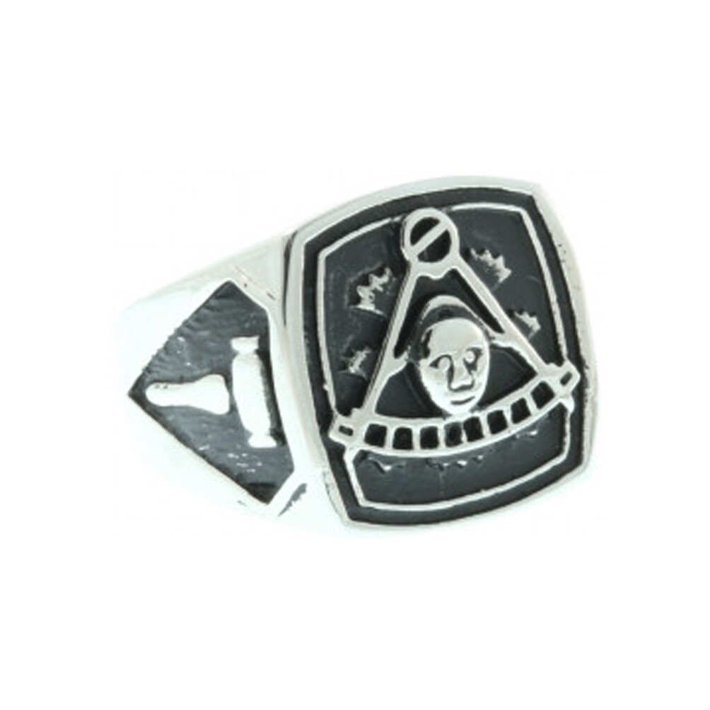 Masonic Past Master Ring - Open Back In 10K Gold (5) - Emblematics - Foto 2