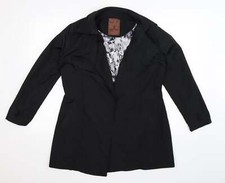 Miss Brand Womens Black Jacket Size XL