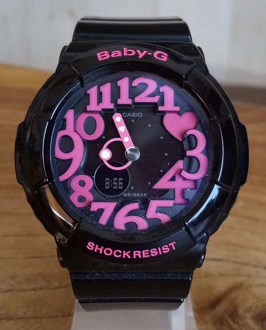CASIO Baby-G Color Neon dial Series BGA-130-1BJF Ladies USED