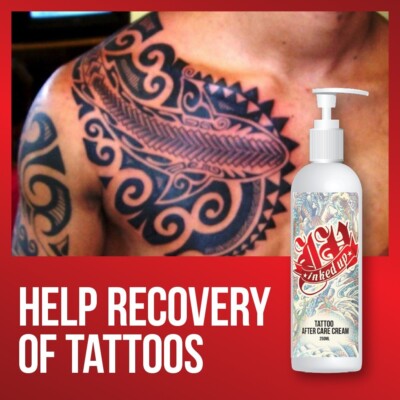 INKED UP TATTOO AFTER CARE CREAM   TATTOO HEALING CREAM