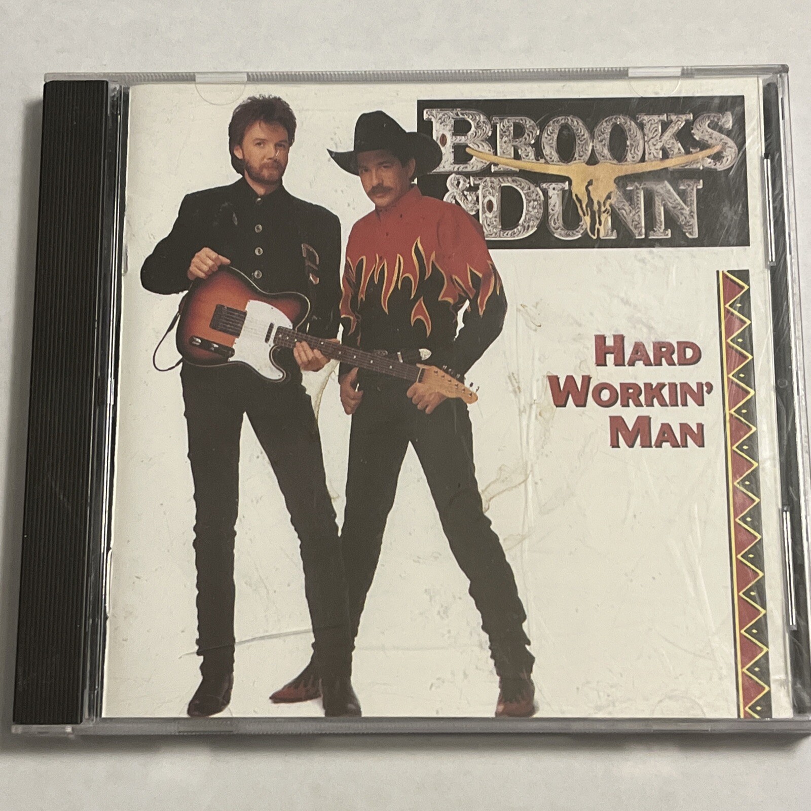 Hard Workin' Man by Brooks & Dunn (CD, Feb1993, Arista) 78221871624 eBay