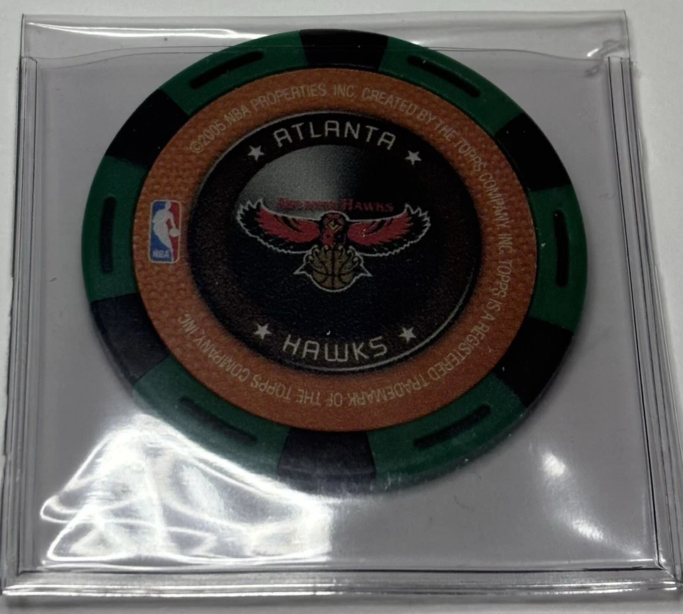 MARVIN WILLIAMS 2005 TOPPS NBA COLECCIONISTAS FICHA DE PÓQUER NEGRO Y VERDE NOVATO SIN CIRCULAR RC Foto 2 de 2