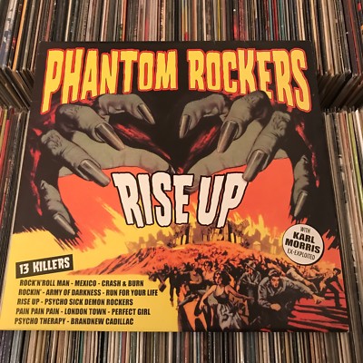 PHANTOM ROCKERS / RISE UP LP レコード PHANTOM ROCKERS - RISE UP .. PSYCHOBILLY LP | eBay