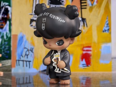DIMOO × JEAN-MICHEL BASQUIAT 001 POPMART POP MART Dimoo x Jean-Michel Basquiat - The Toy Chronicle