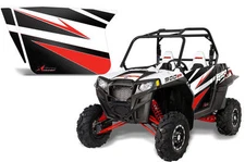 AMR Racing UTV Door Graphics Wrap for Polaris RZR 800/900 Dragonfire HiBoy W LTN