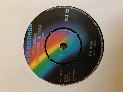 Bill Haley And His Comets - Rock Around The Clock - Rock N Roll 7'' vinyl record
