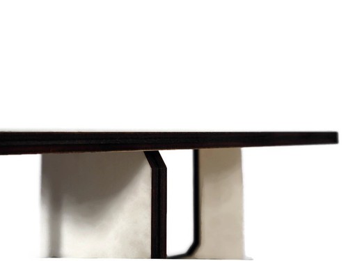 Laser-Cut Wood Monitor Stand for Desktop Modern Wooden Office Desk Accessories - 第 6/7 張圖片