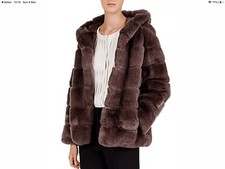 Gerard Darel Rex Rabbit Jacket 36/8/10 Vgc