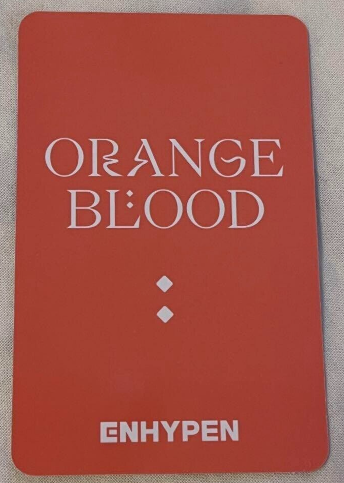 ENHYPEN orange blood GS25 ソヌ ラキドロ ENHYPEN SUNOO ORANGE BLOOD GS25 Convenience Store Official