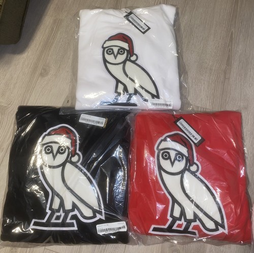 OVO Holiday OG Owl Hoodie Santa October 