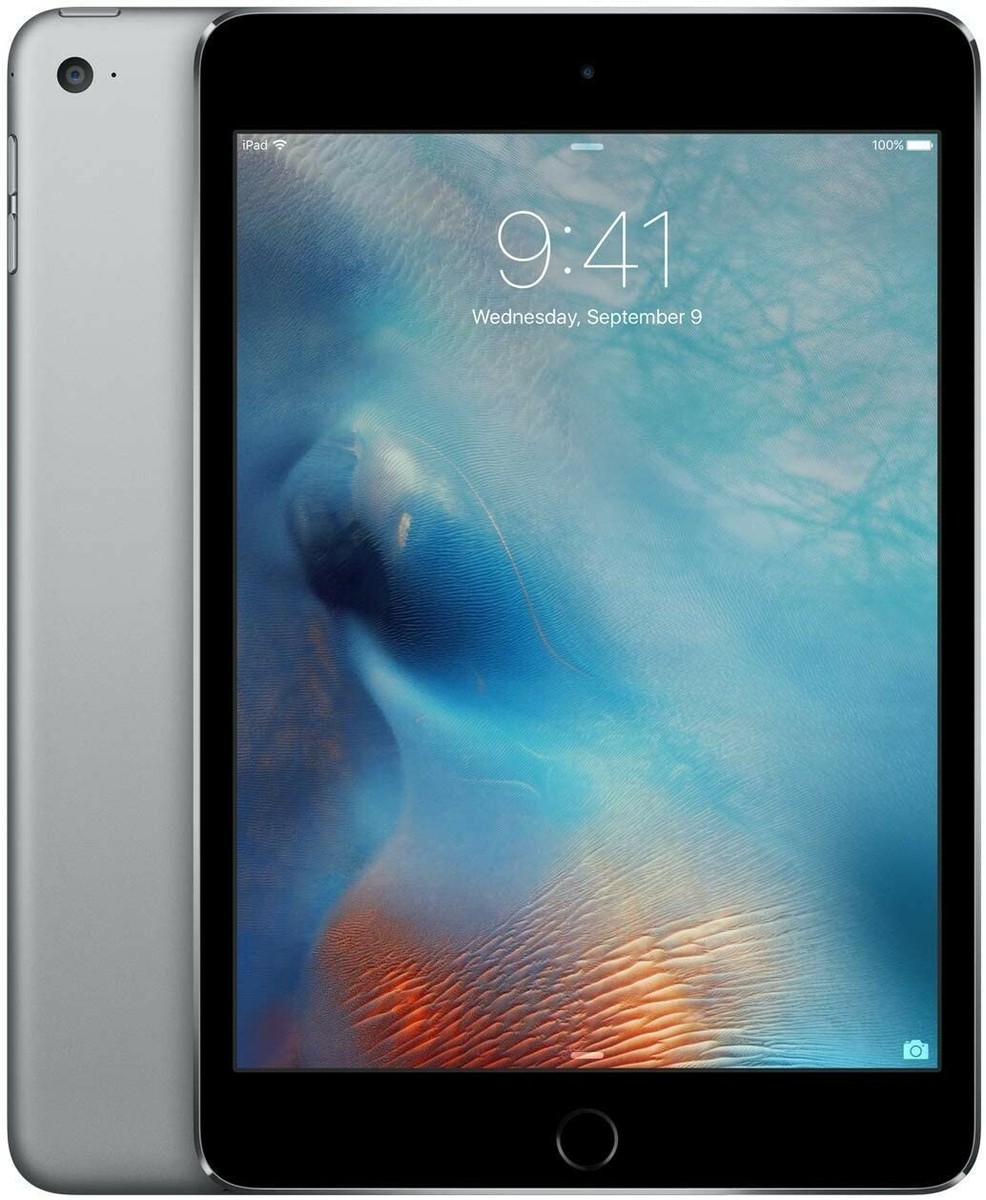 Apple iPad Mini 4th Gen With New Otterbox Case And Glass Screen