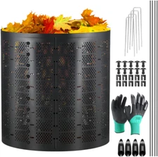 220 Gallon Garden Composter Bin Fast Creation Fertile Soil Compost Bin Outdoor