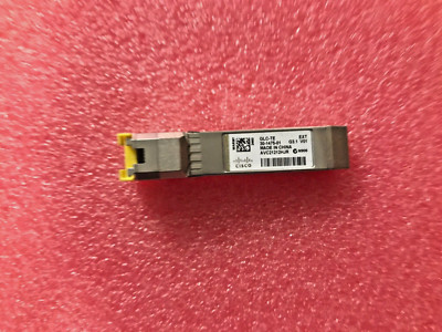 Cisco GLC-TE 30-1475-01 1000BASE-T SFP COPPER RJ-45 100M TRANSCEIVER