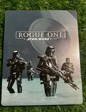 Rogue One: A Star Wars Story Steelbook (Blu-ray, 3D Blu-ray, DVD 4-Disc) OOP