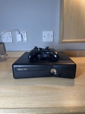 Microsoft Xbox 360 S Slim Console - Controller - Tested - No Power Cable