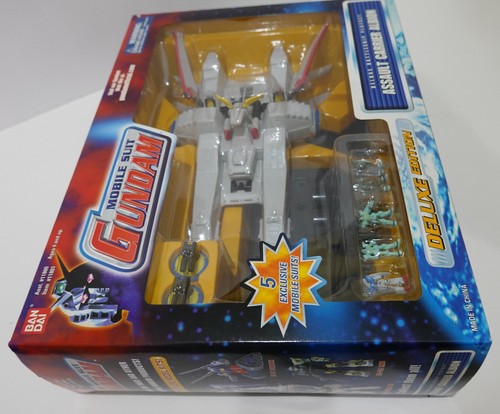 Mobile Suit Gundam Assault Carrier Albion Deluxe Battleship playset 2001 NRFB - Picture 12 of 19