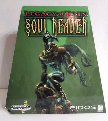 Legacy of Kain: Soul Reaver PC CD Rom 1999 Trapezoid Big Box Game Complete Eidos