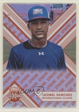 2018 Panini Elite Extra Edition Aspirations Orange /100 Leonel Sanchez #174 s3g