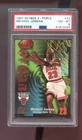 1997-98 Skybox Z-Force #23 Michael Jordan PSA 8 Graded Card NBA 97-98 ZForce