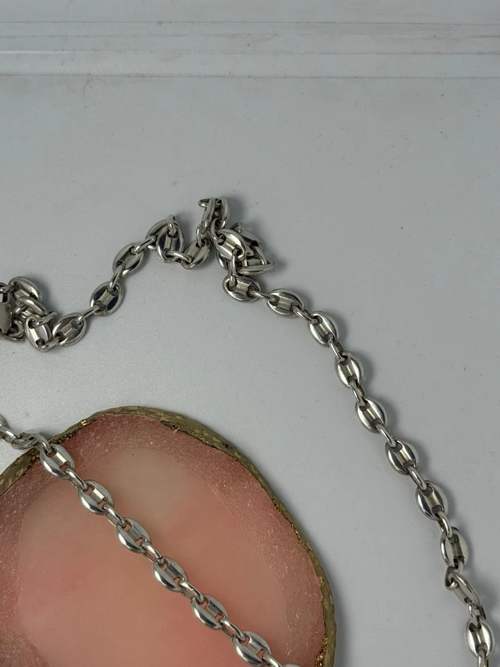 Collana In Argento 925 Maglia Marinaia  - Immagine 3 di 4