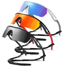 Kids Sunglasses Youth Baseball Sunglasses for Boys Girls 3-12 Polarized Softb...
