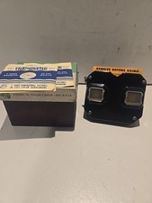 VIEW-MASTER STEREOSCOPE VINTAGE 1950s SAWYER'S USA ORIGINAL WITH BOX WORKS WELL