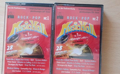 2xMC, Tape, Kassette, Cassette Rock Pop Music Hall (1986)