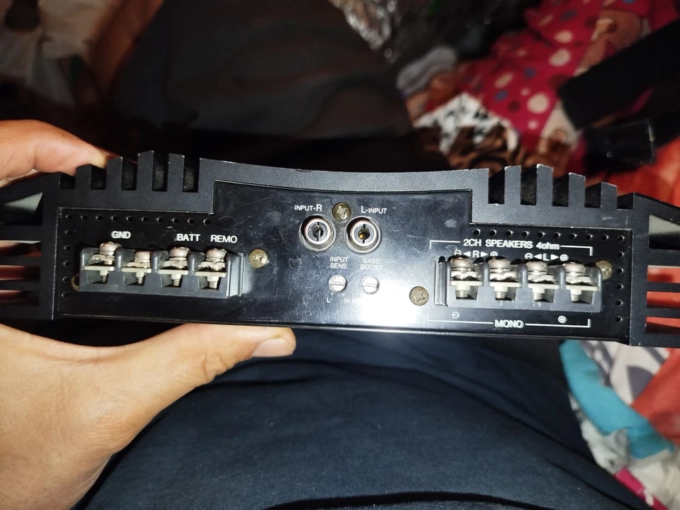 Amplificador de Potencia Denon DCA-400 2 canales 4ohm Japón Raro Foto 3 de 4